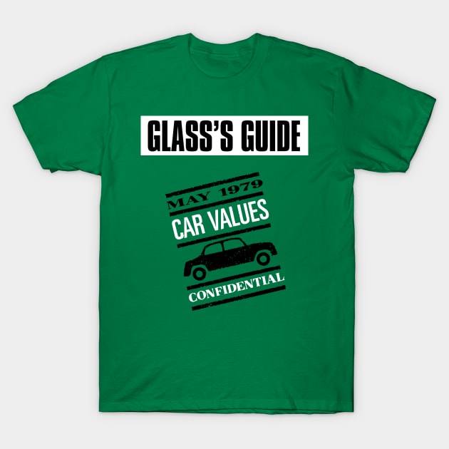 1979 CAR PRICES GUIDE BOOK T-Shirt by Throwback Motors